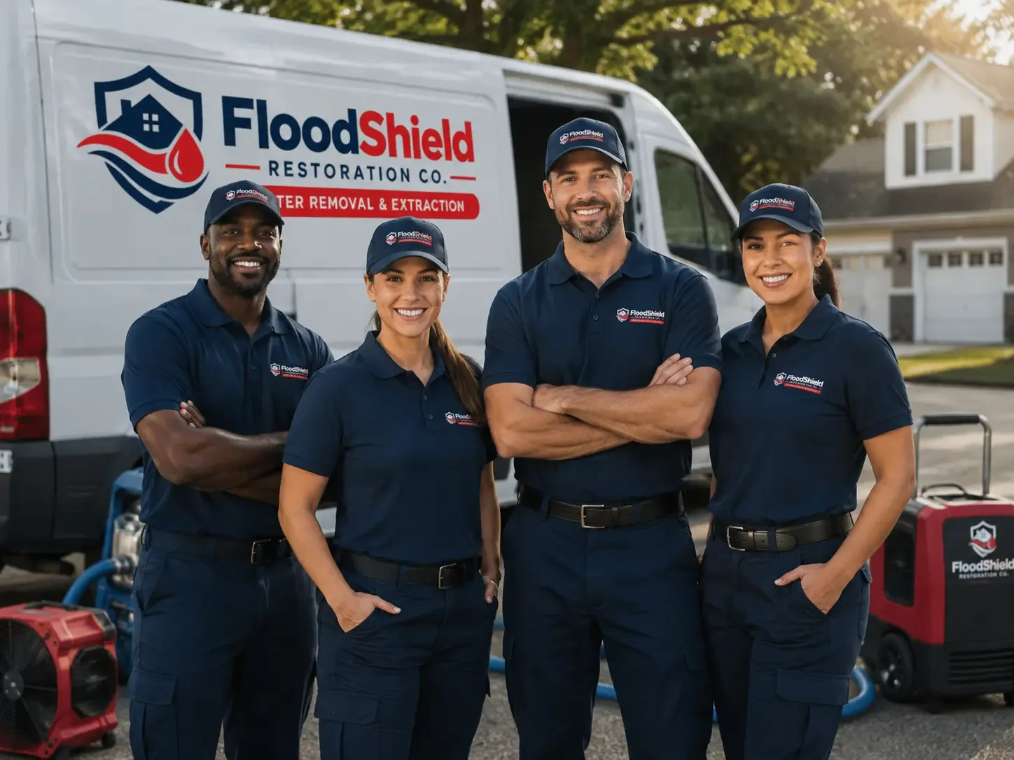 Flood Damage Restoration company in Mcloud, OK
