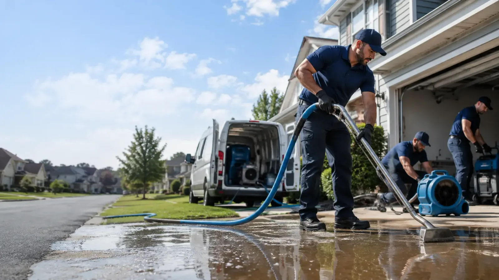 Flood Damage Restoration in Mcloud, OK